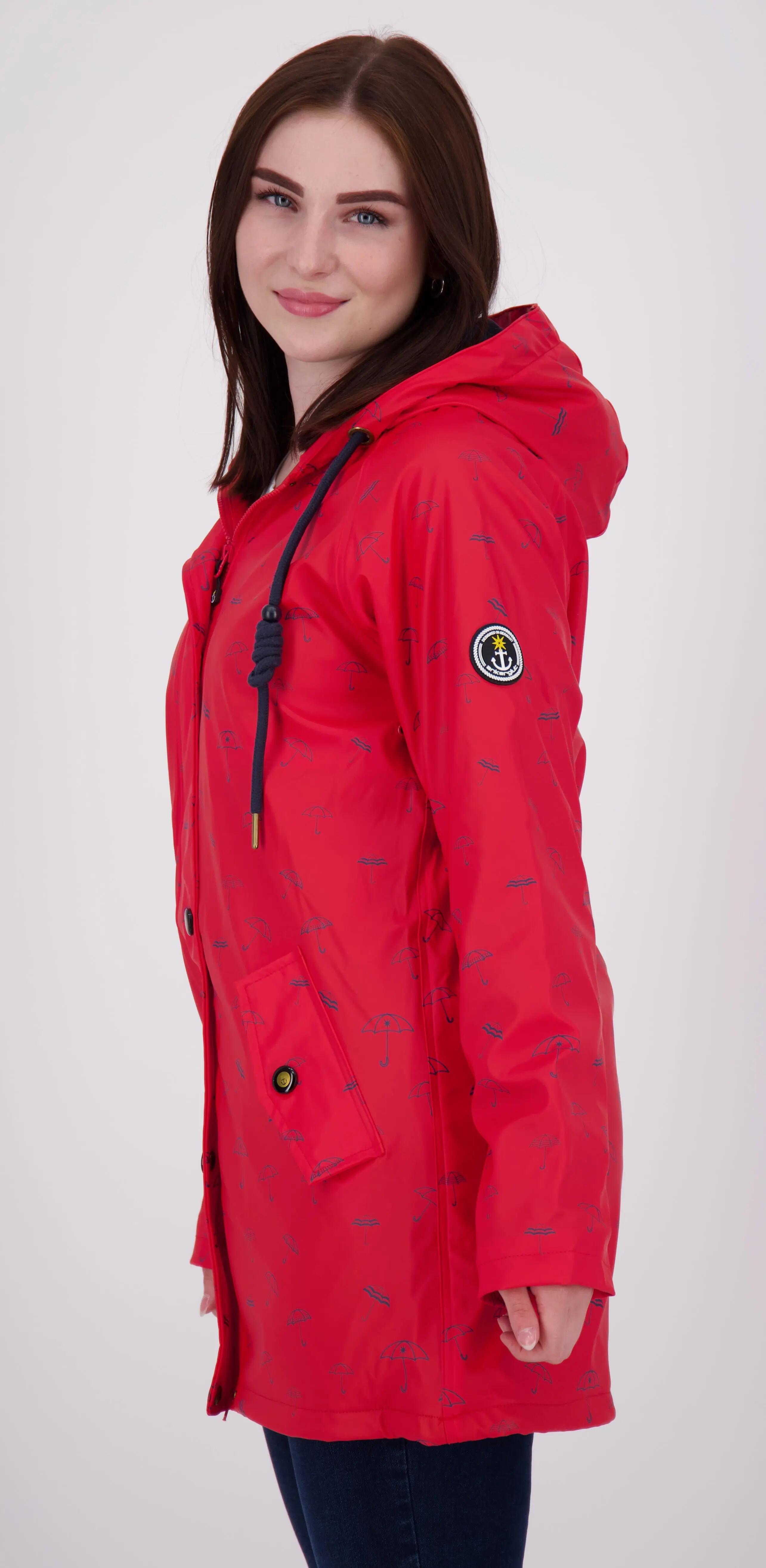 Damen - Regenjacke - Friesennerz, wasserdicht - Ankerglutsea 2/5