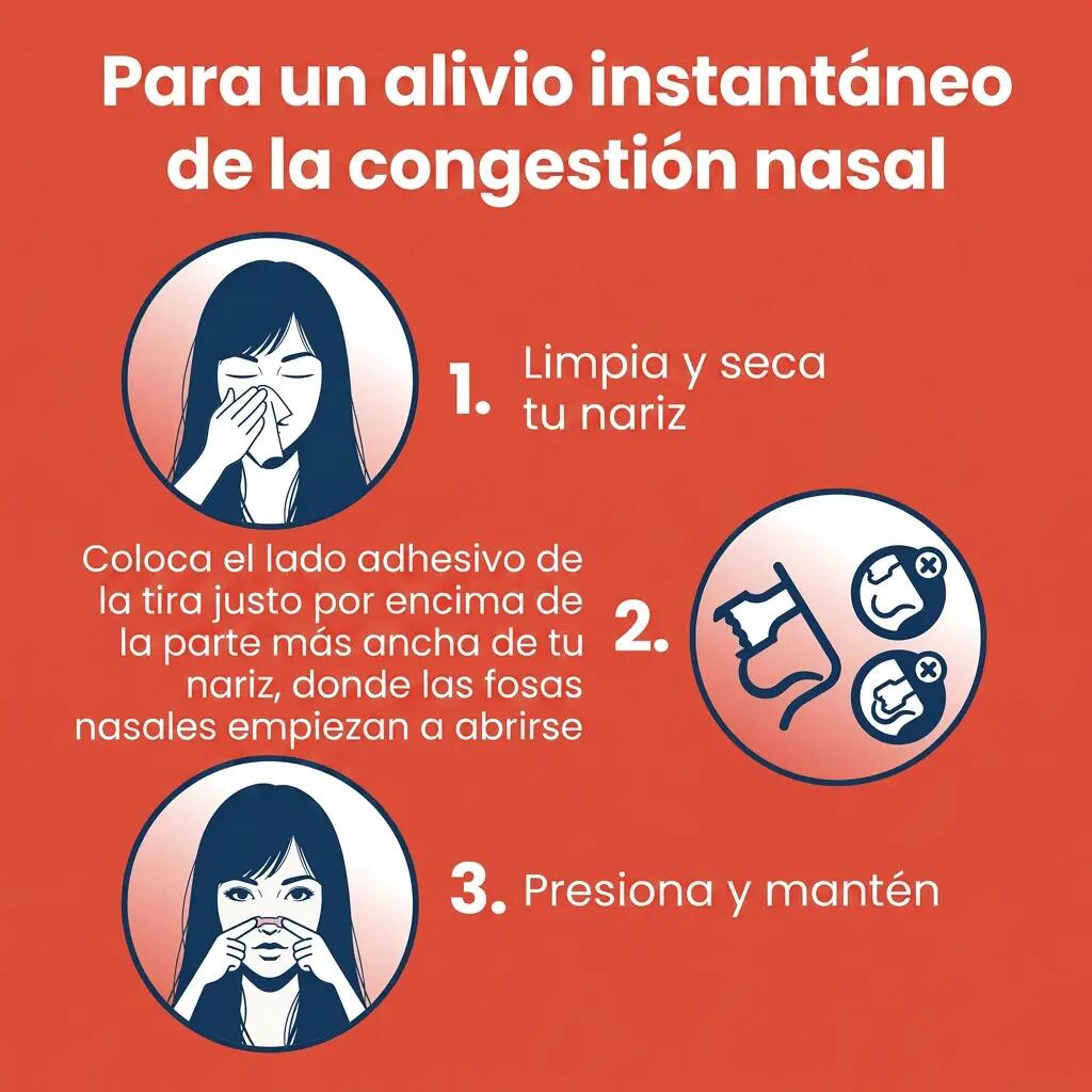 Tiras Nasales Extrafuertes 8 uds. Deporte, alto rendimiento. Breathe Right 7/7
