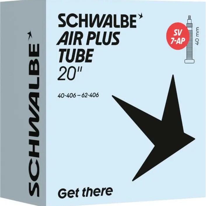 Schwalbe Air Plus Tube 7-AP 20'' Presta 40 mm Inner Tube