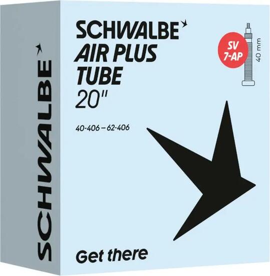 Dętka Schwalbe SV7AP Air Plus 20" (40/62-406) zawór Presta 40 mm