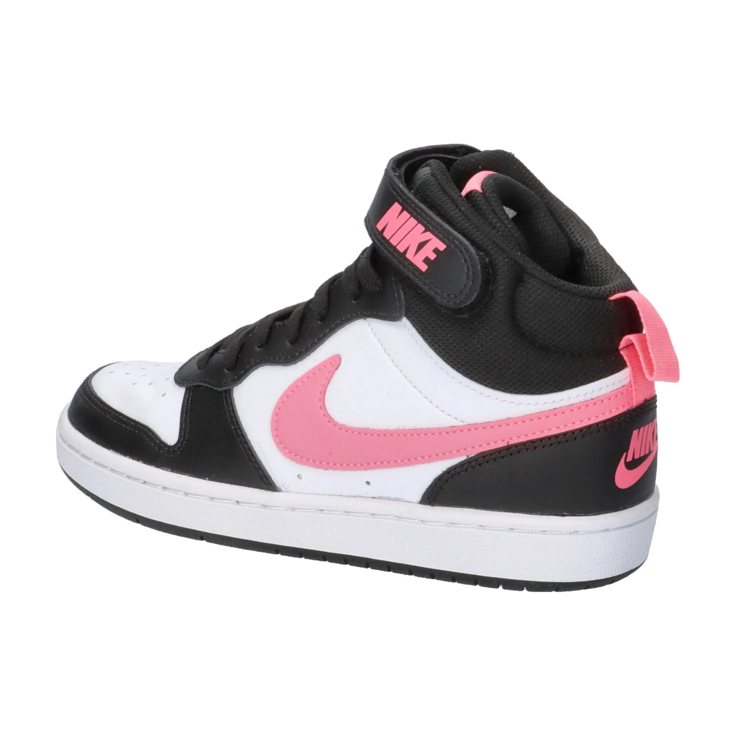 Sapatilhas Criança Nike Court Borough Mid 2 Preto 3/7