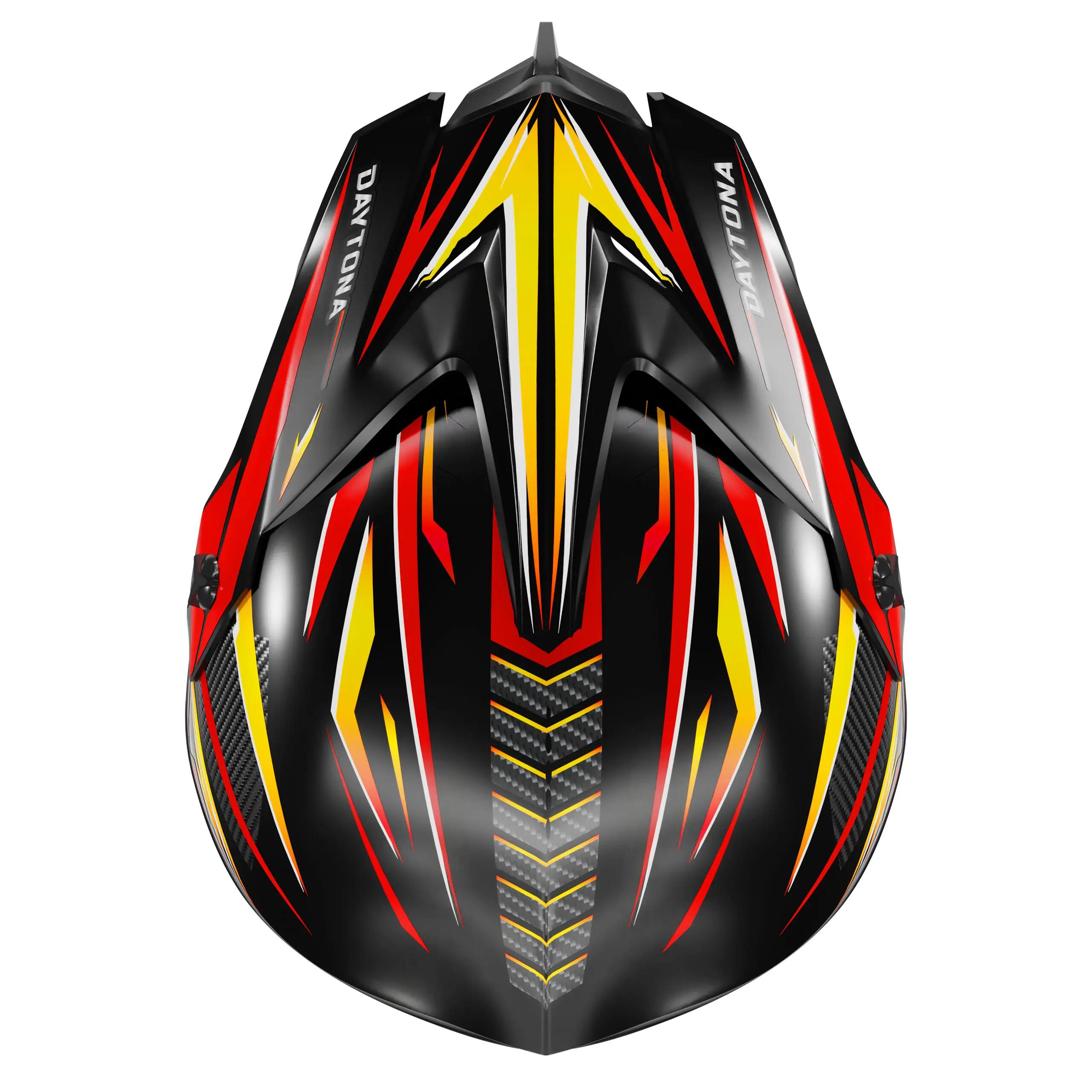 Casco integral Motus Daytona Performance negro - Talla XL 7/10