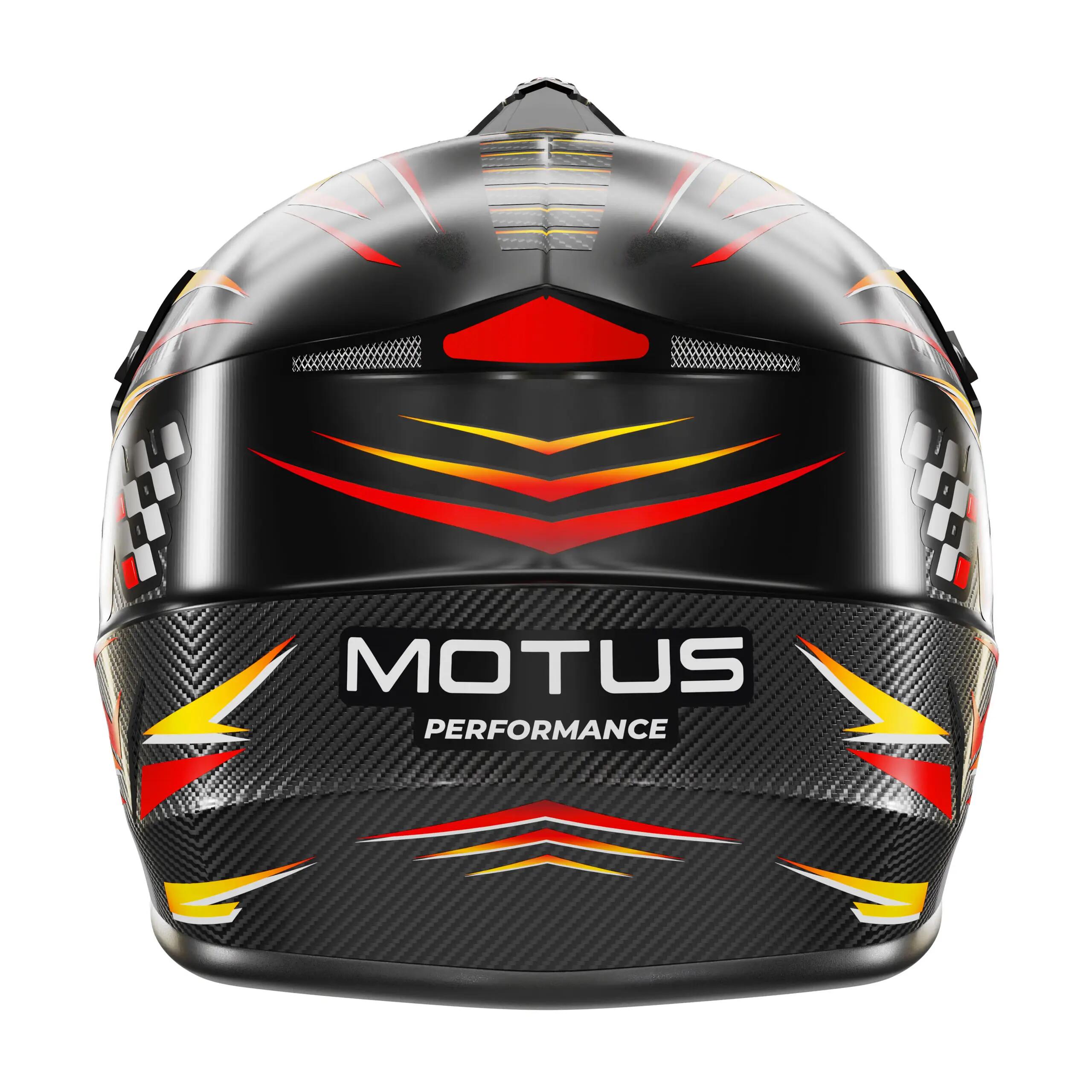 Casco integral Motus Daytona Performance negro - Talla XL 6/10