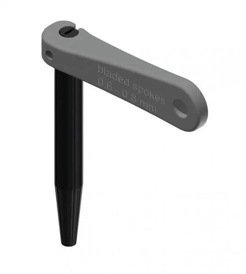 DT Swiss Speichenhalter Bladed 0,6-0,8 mm Silber - präzises Fixieren von Aero...