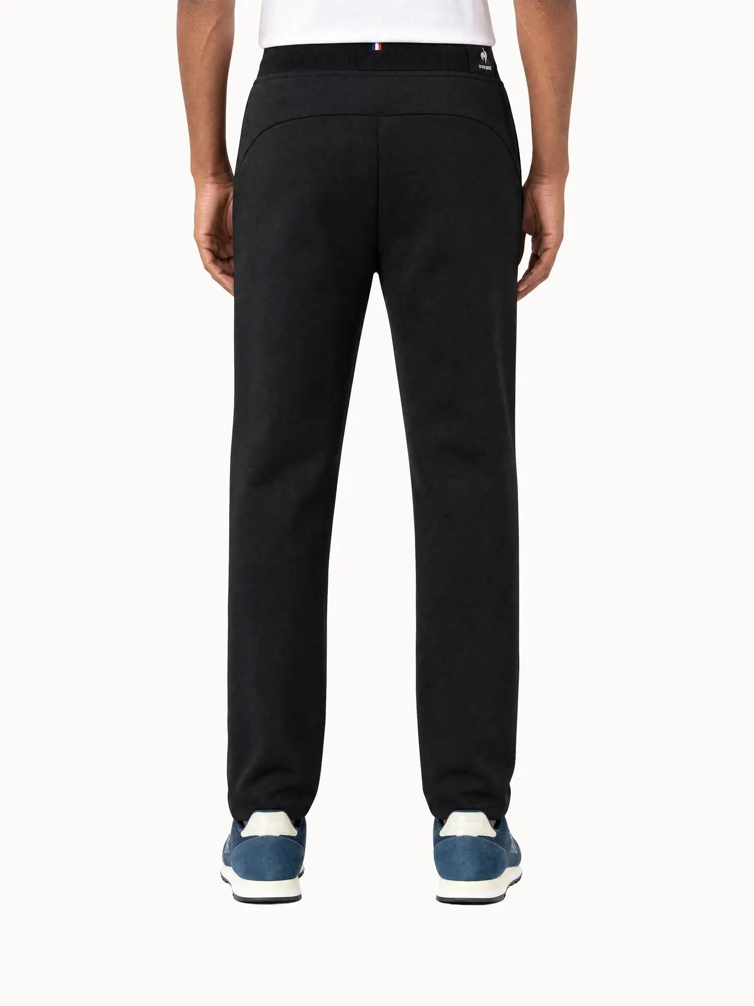 Spodnie dresowe o kroju marchewkowym w kolorze ton w ton Le Coq Sportif Essentie 4/7
