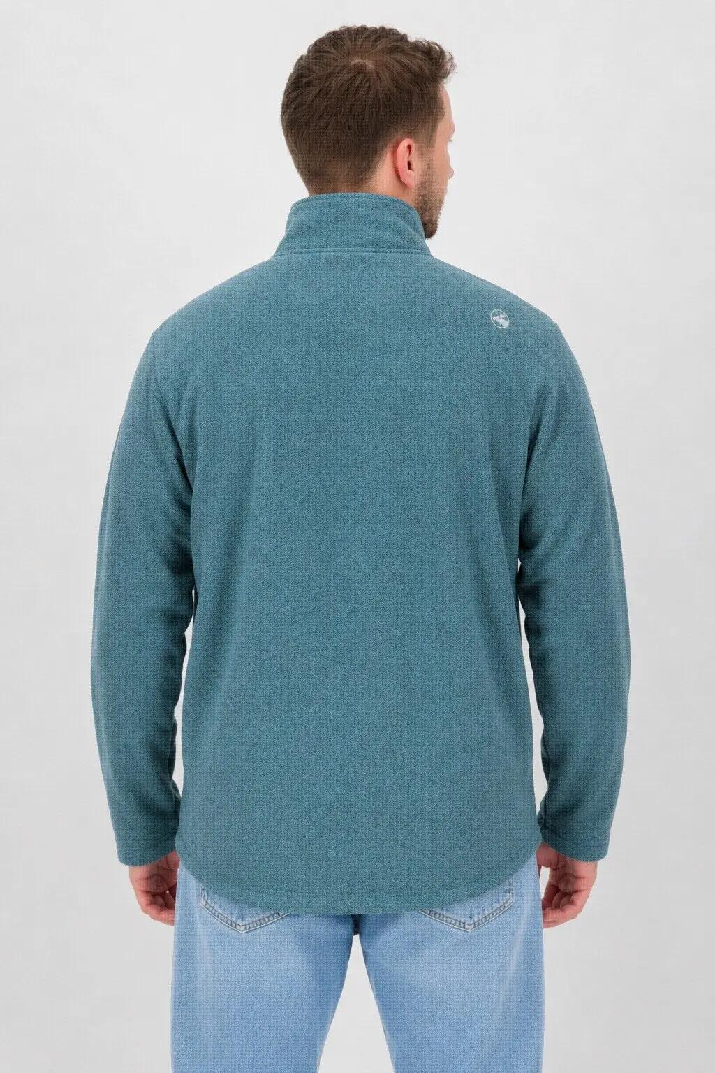 Herren - Strickfleecejacke - Stehkragen, Melange-Optik - SEWARD 3/5