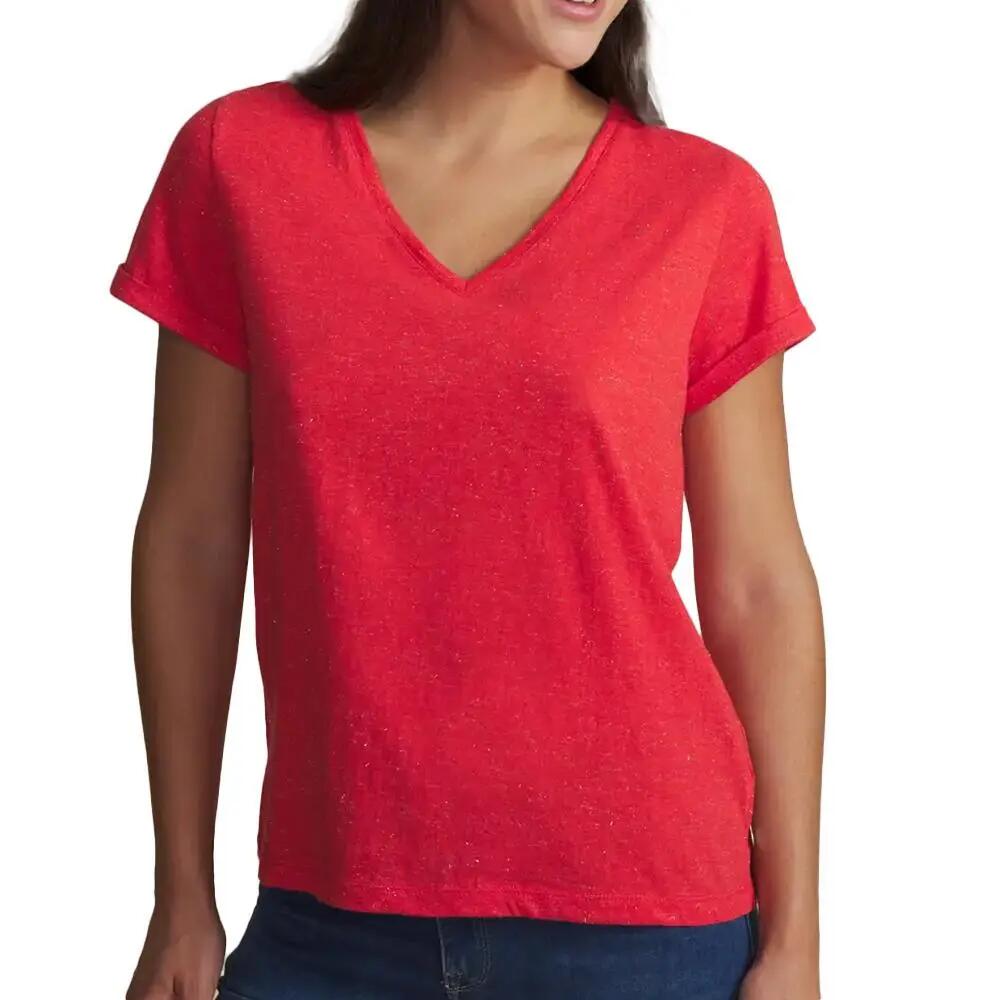 Women's Red T-Shirt TBS ADINATEE 29418