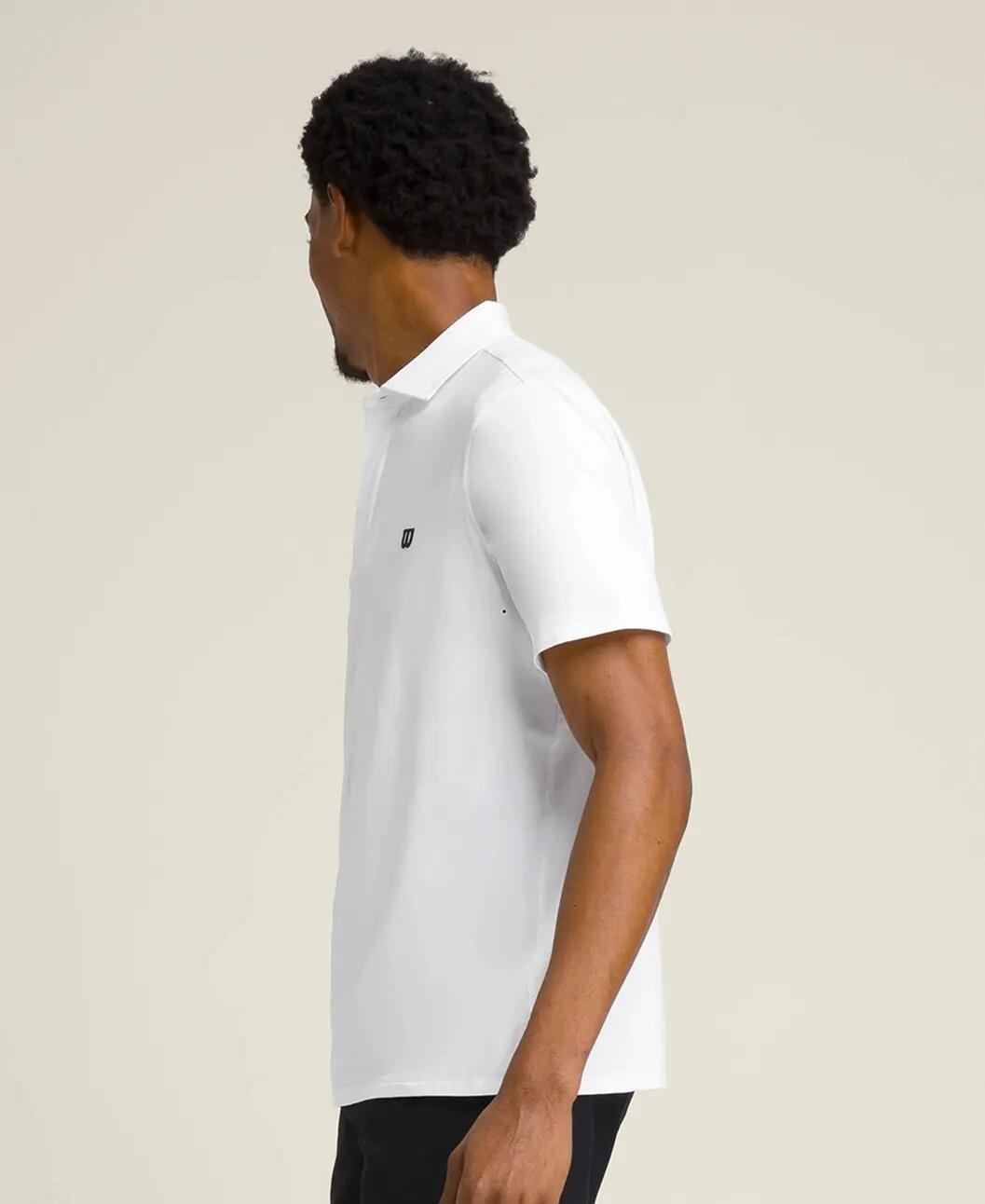 League Polo Men's White 2/4