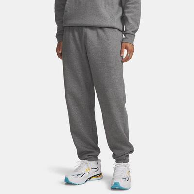 Ua icon fleece heren joggingbroek grijs