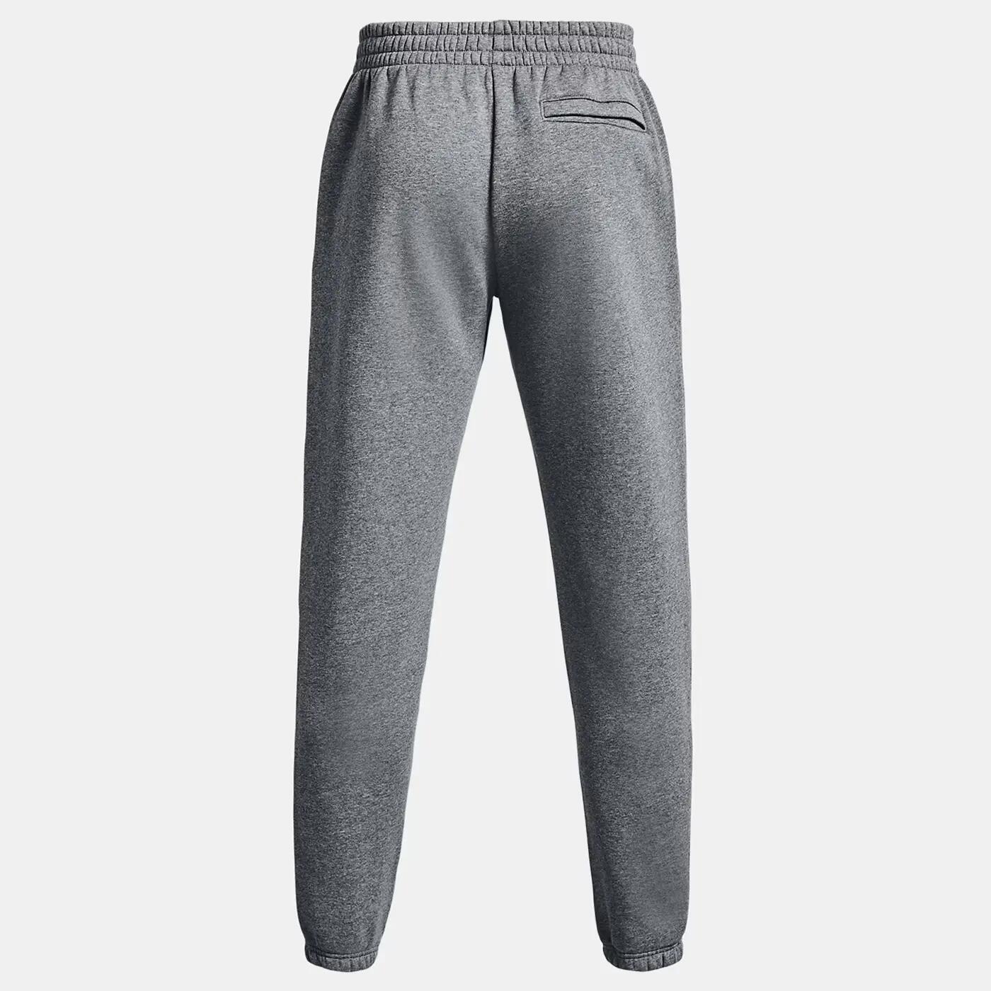 Pantalon de Jogging UA Icon Fleece Gris Joggers pour homme 4/7