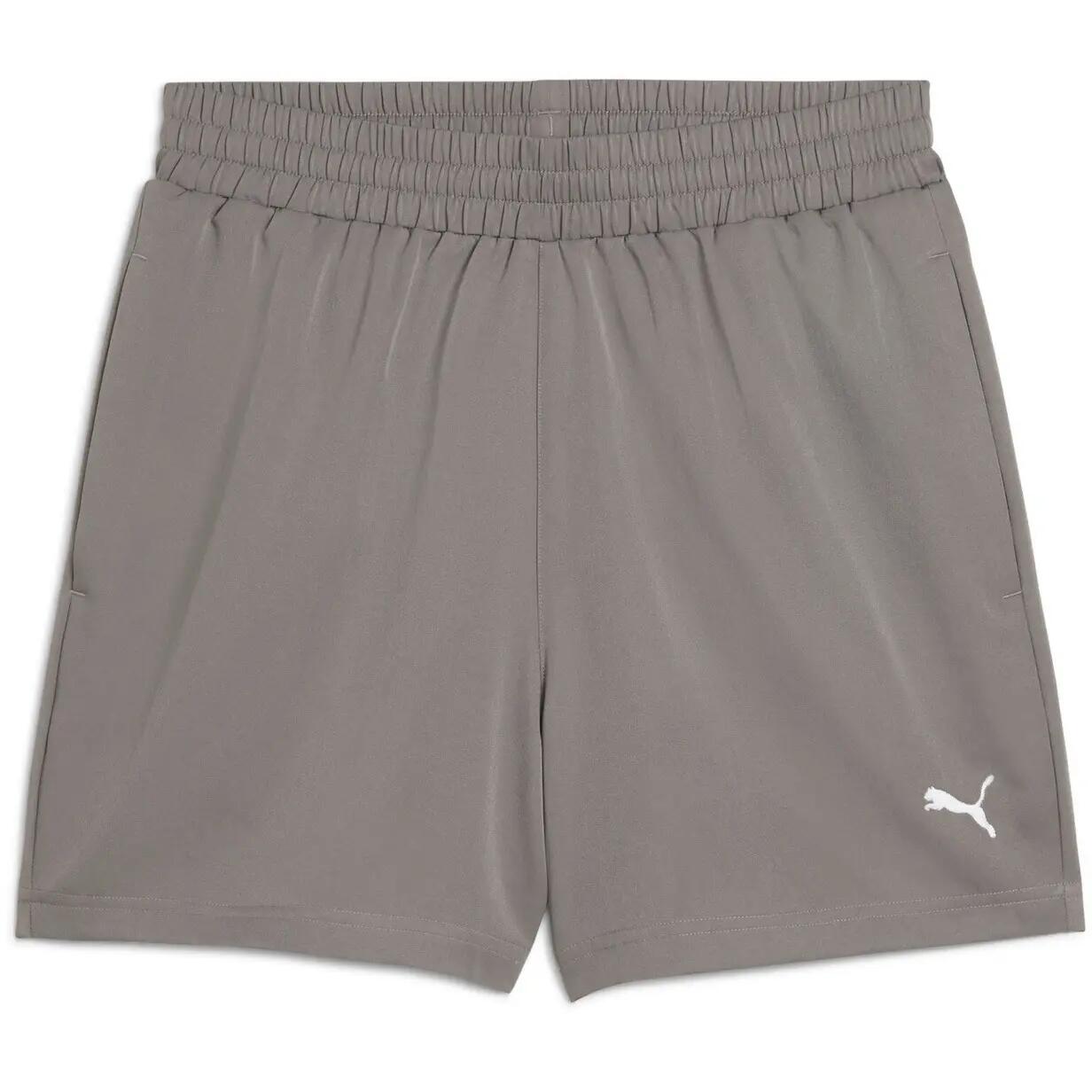 Shorts Puma Ess Woven Shorts 5 s Cast Iron, Grau, Damen 1/4