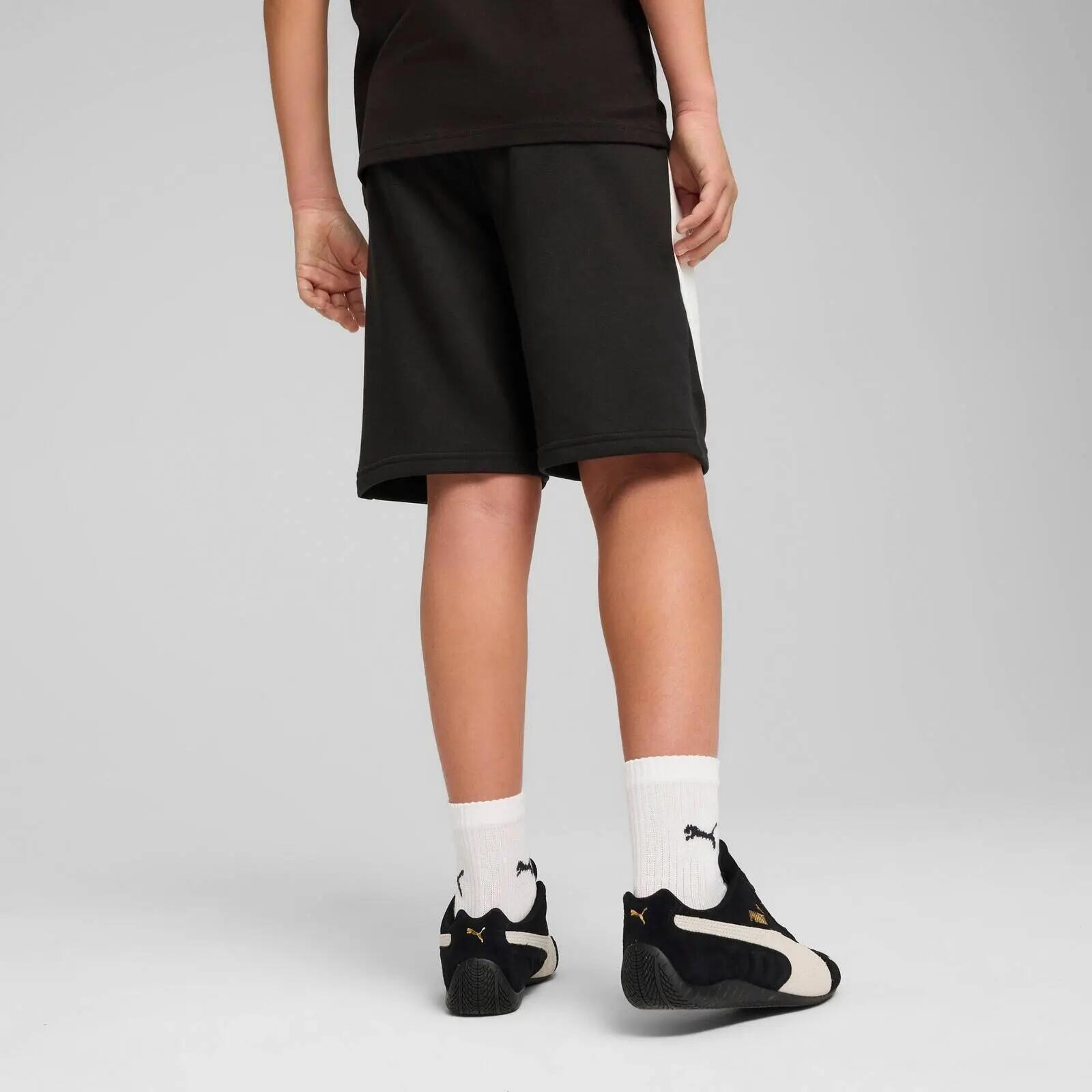 Bermudas Puma Bmw Mms Kids Sweat Shorts Black, Negro, Niños 3/6