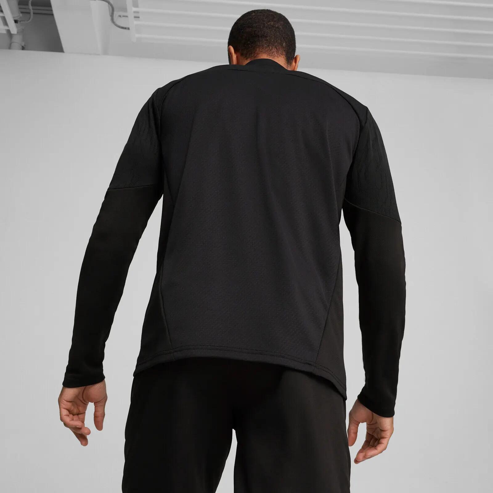 Blouse Puma Teamfinal Training 14 Zip Top, Noir, Hommes 5/6