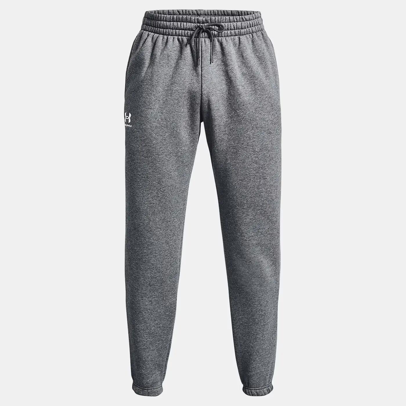 Pantalon de Jogging UA Icon Fleece Gris Joggers pour homme 3/7