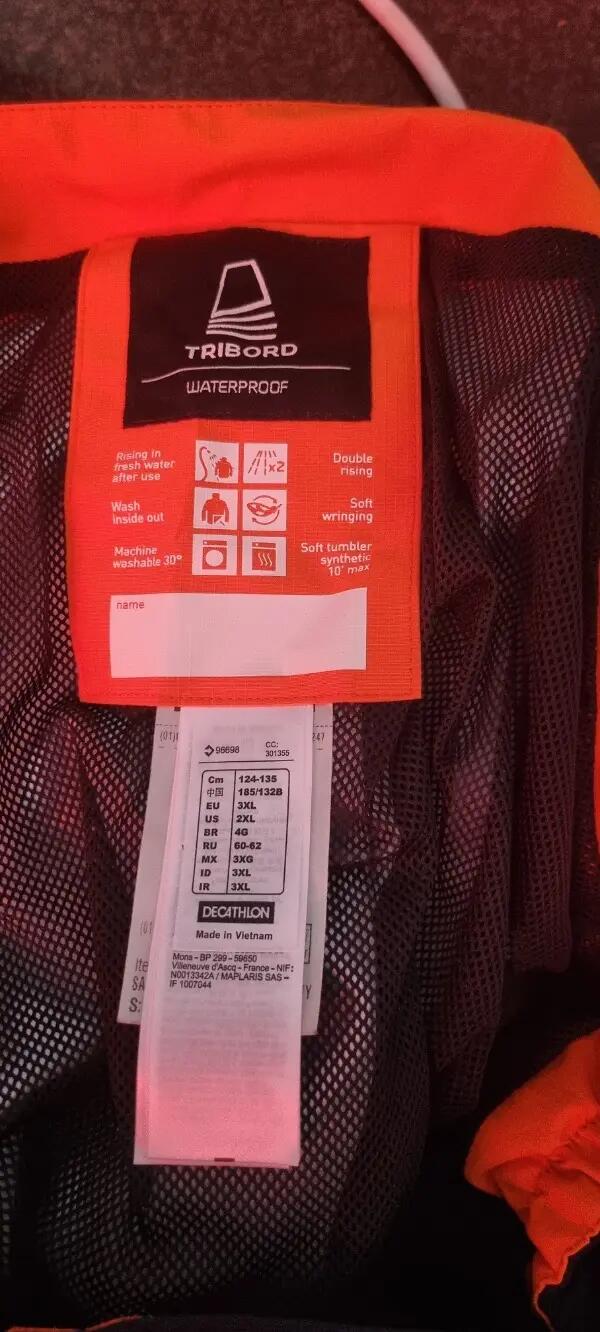 Entre Particuliers - Salopette imperméable de voile homme 3XL 2/2