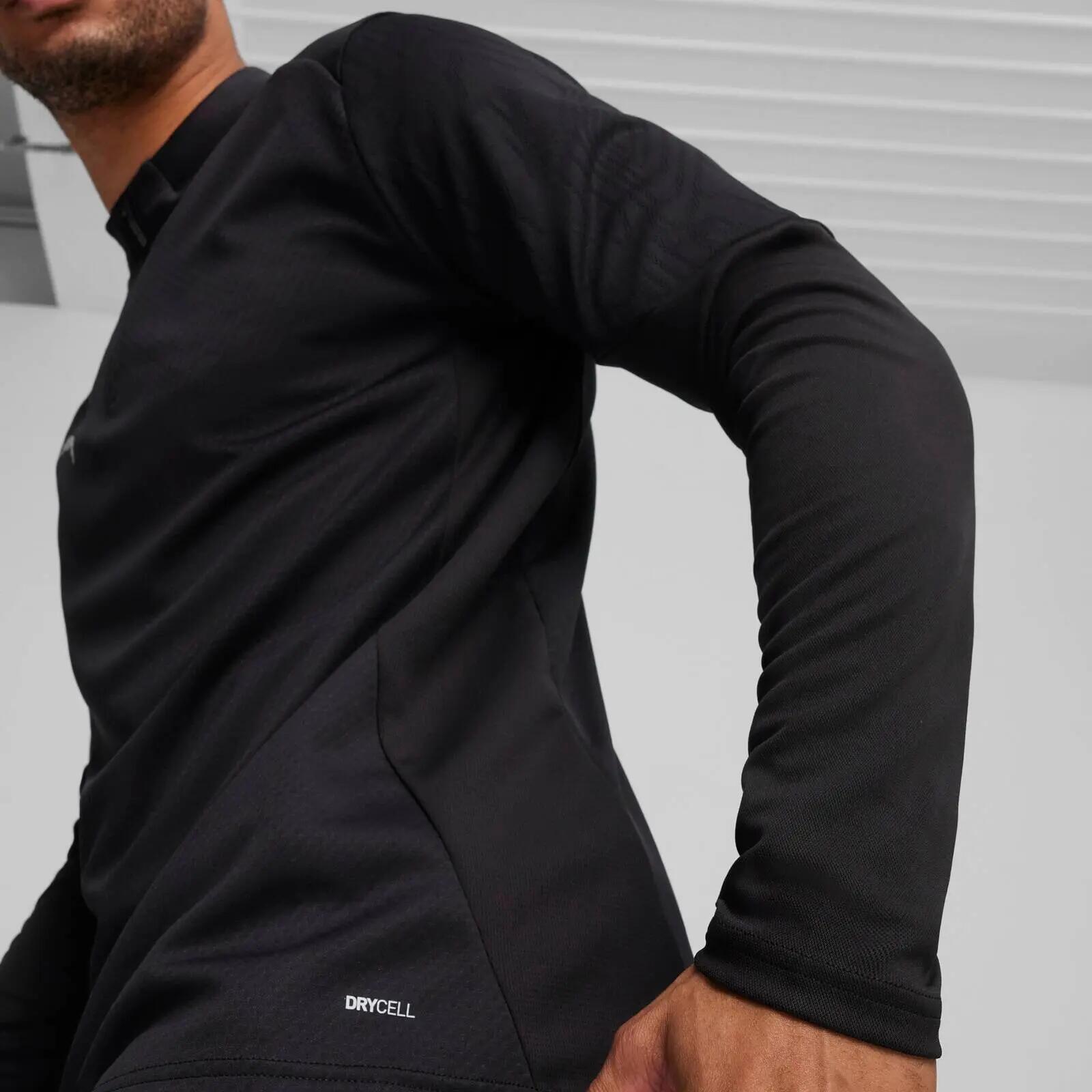 Blouse Puma Teamfinal Training 14 Zip Top, Noir, Hommes 3/6