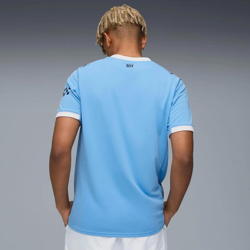 Tricou barbati Puma Mcfc Home Jersey Replica Team, Albastru