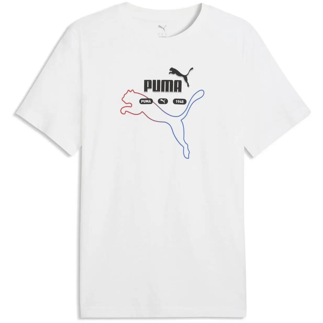 męskie T-shirt Puma Ess Logo Lab Summer Tee 5/5