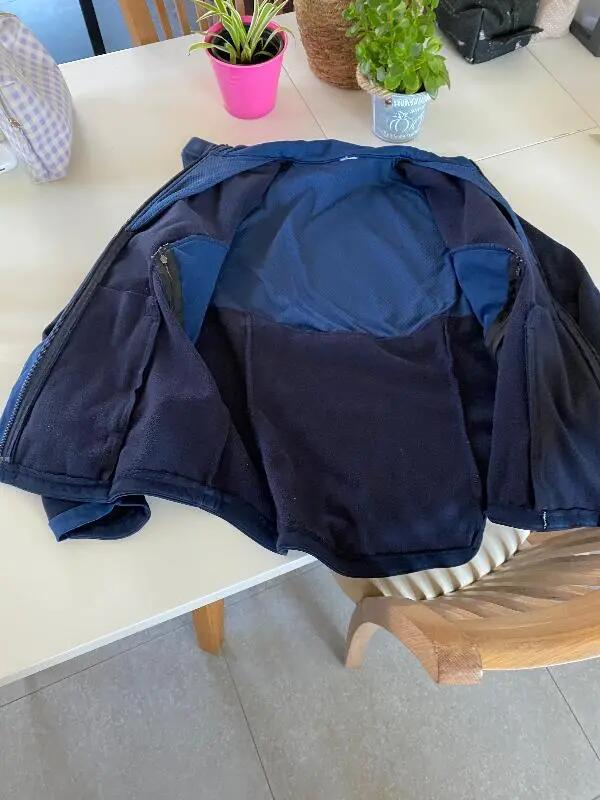 Tussen Particulieren - 500 softshell paardrijjas voor dames, marineblauw 2/7
