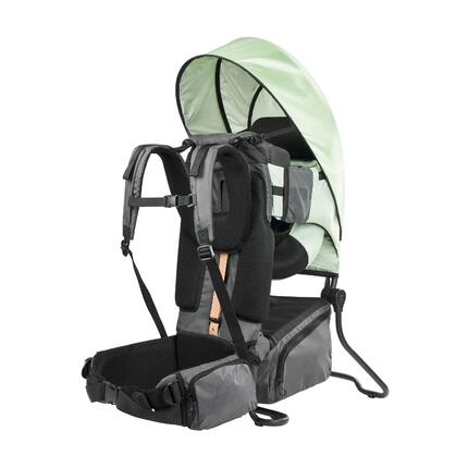 Porte bébé randonnée rigide et housse de pluie imperméable - Moov & Hike - Beige