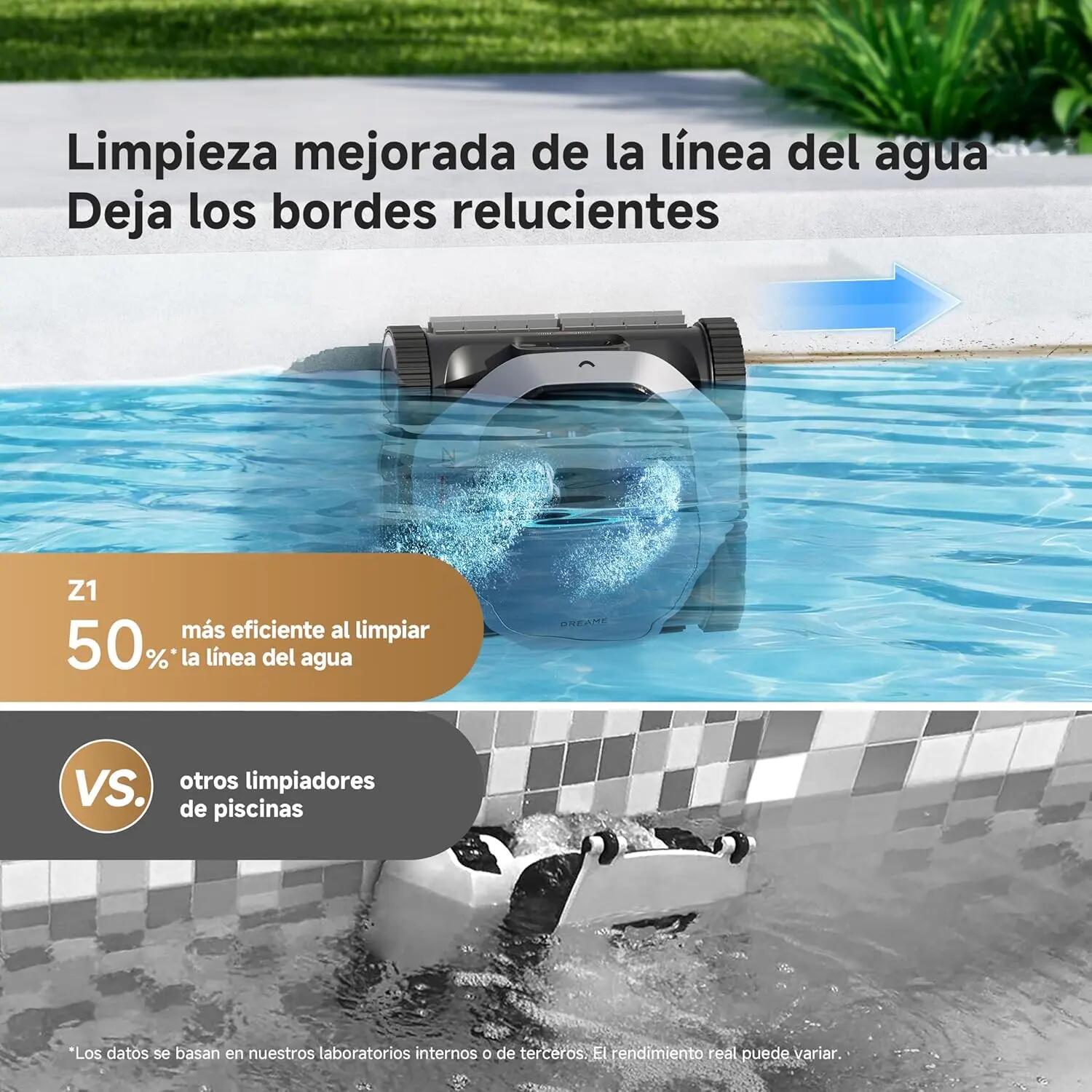 Z1 Z1 Limpa-fundos ultra-sónicos sem fios Dreame APP 7/7