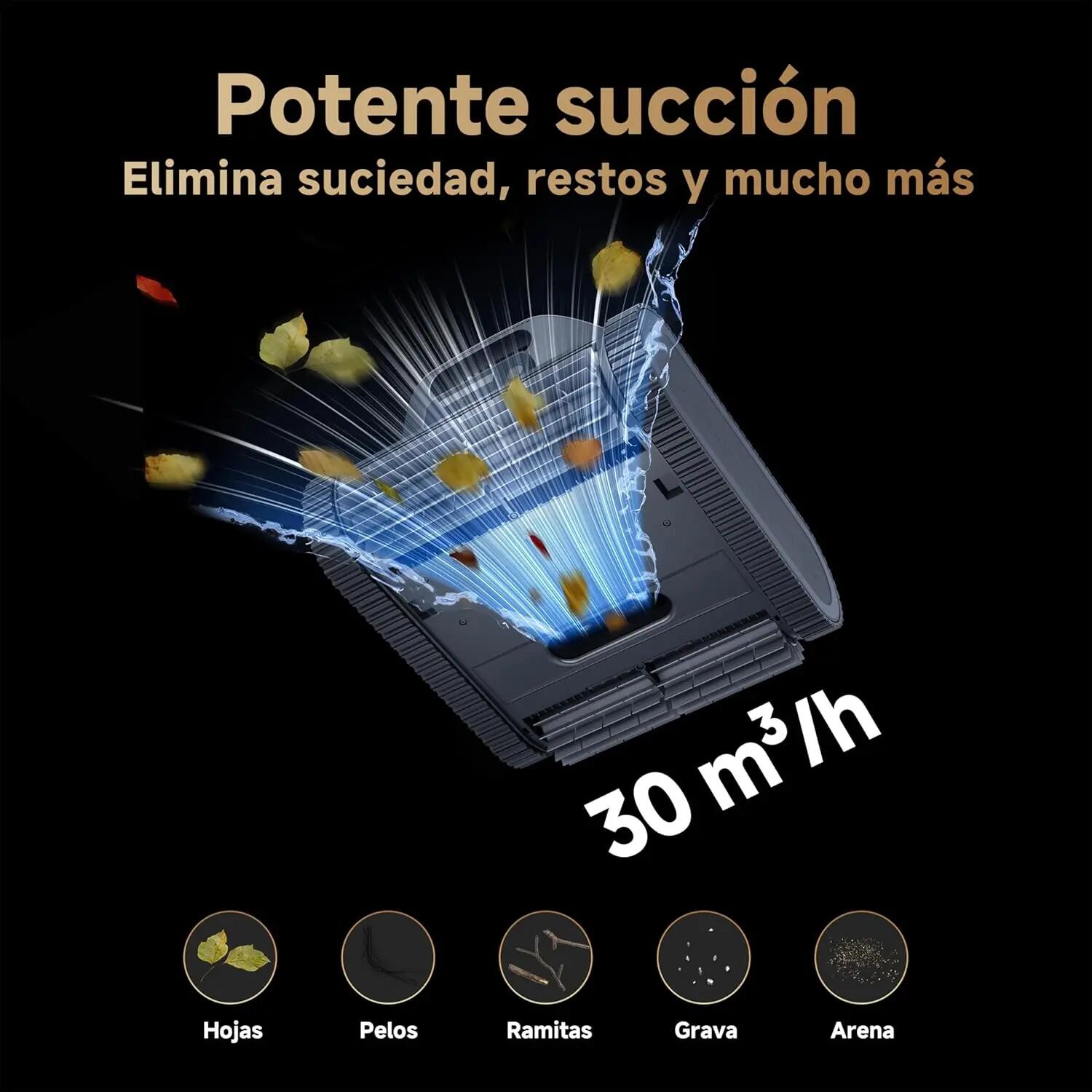 Z1 Z1 Limpa-fundos ultra-sónicos sem fios Dreame APP 6/7