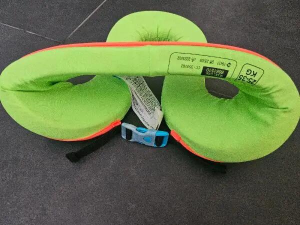 Entre Particuliers - Gilet de natation pour enfants Swimvest+ vert/bleu 3/4