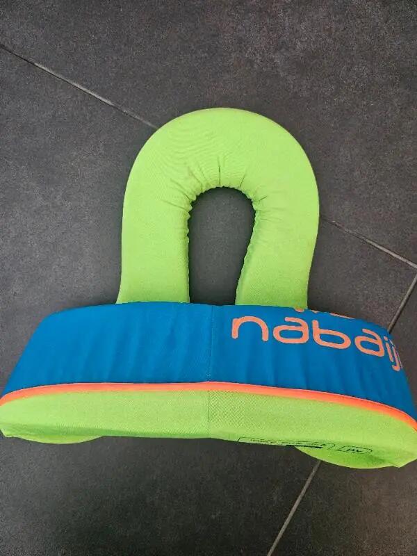 Entre Particuliers - Gilet de natation pour enfants Swimvest+ vert/bleu 2/4