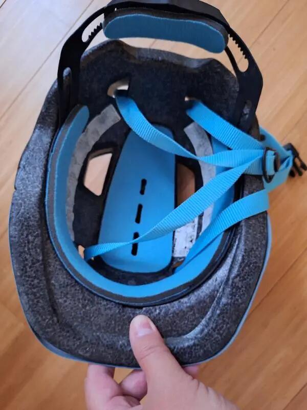 Entre Particuliers - Casque vélo enfant 500 TURQUOISE 3/5