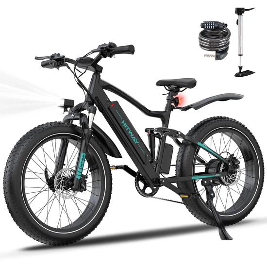 Vélo électrique Fat Bike 26x4.0 250W batterie Samsung 48V 15Ah BK9S
