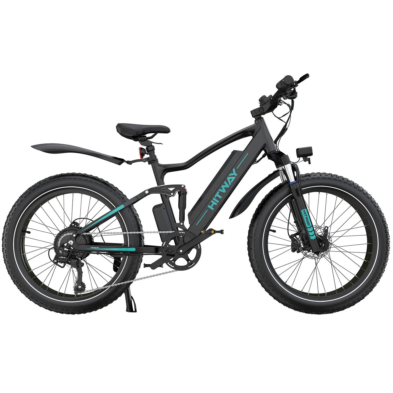 Elektrische Fatbike 26x4.0 250W Samsung accu 48V 15Ah BK9S 4/7