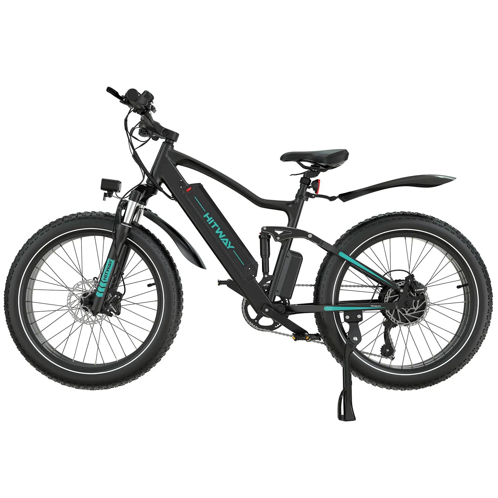 Elektrische Fatbike 26x4.0 250W Samsung accu 48V 15Ah BK9S 3/7