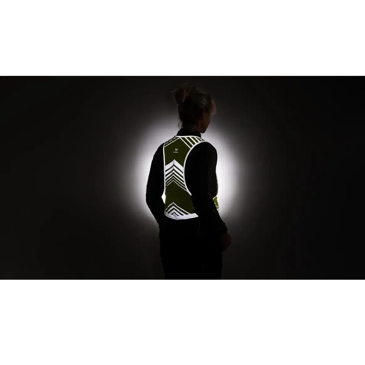 Vesta reflectorizanta ciclism Packable Visibility Vest, dimensiune S-M - verde… 4/5
