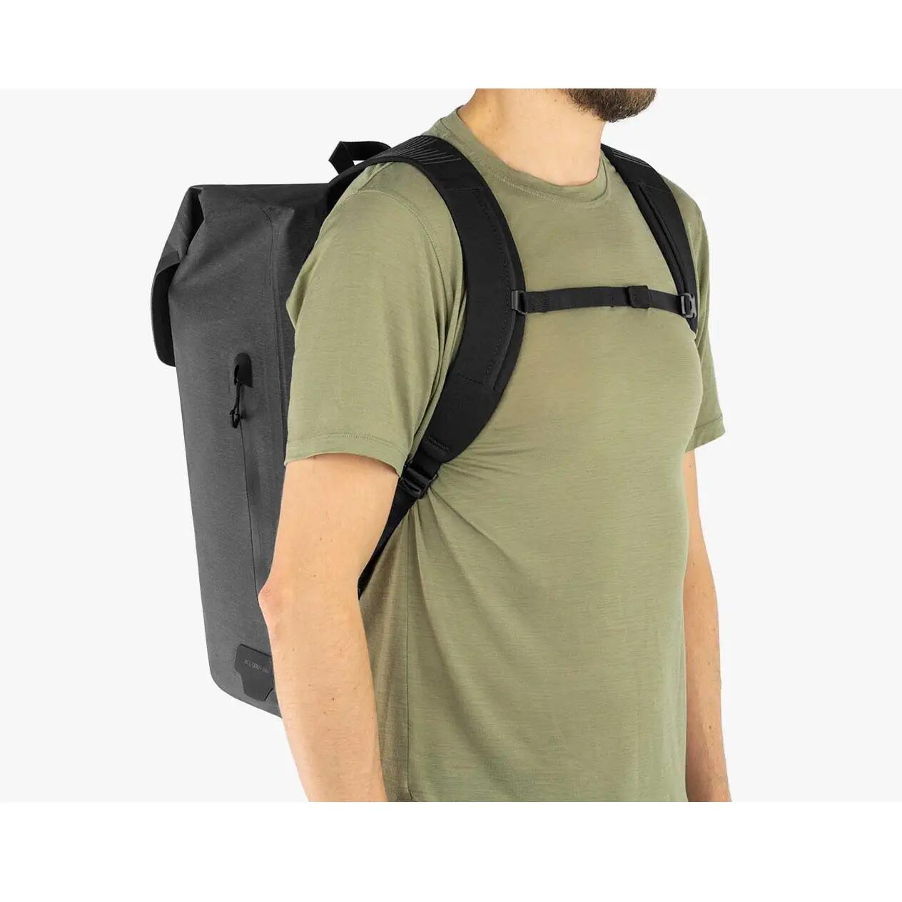 Rucsac sport urban City Backpack, capacitate 20 litri - gri închis 2/5
