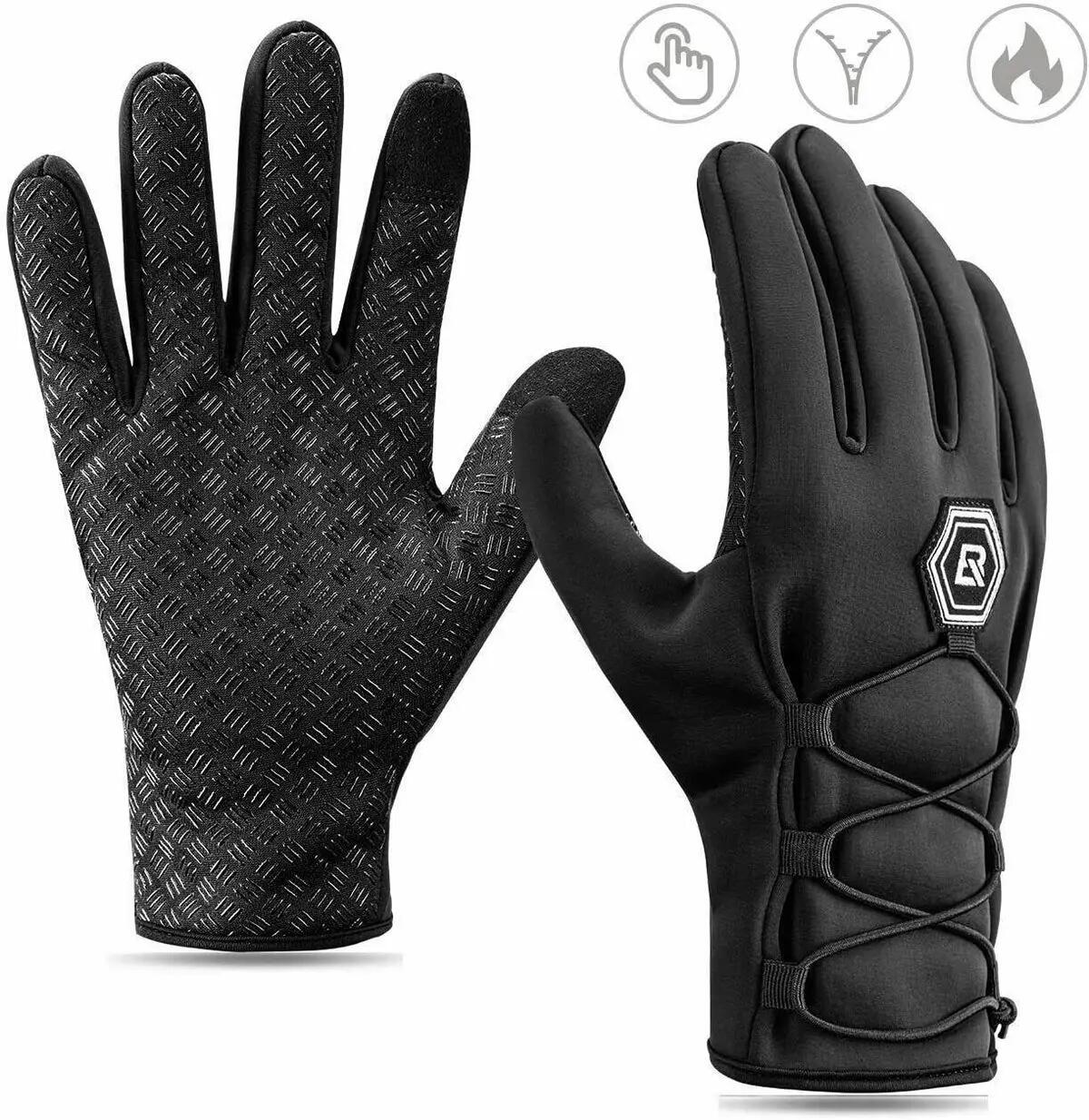 Fleece Gloves: Windproof & Warm, Durable Water-Resistant