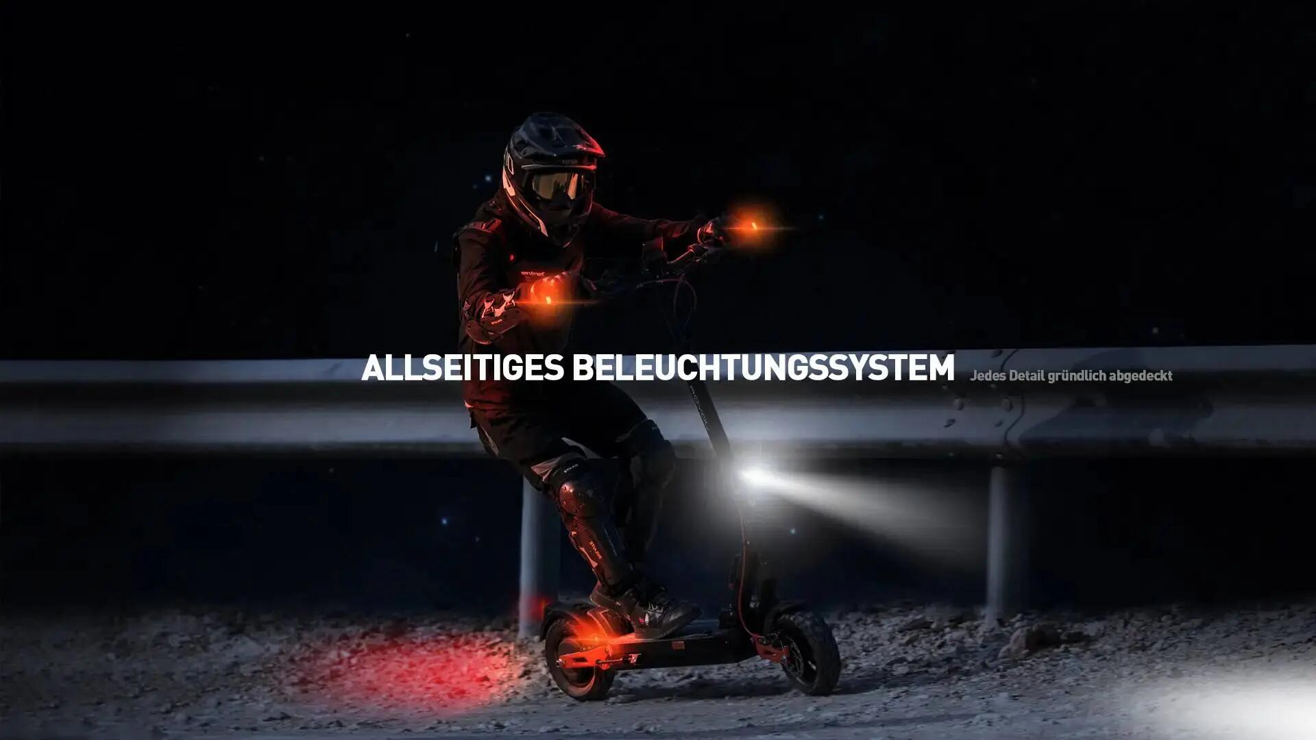 Patinete eléctrico plegable adulto JOYOR T6E Pro ABE 48V26Ah 10" Off-Road 10/13