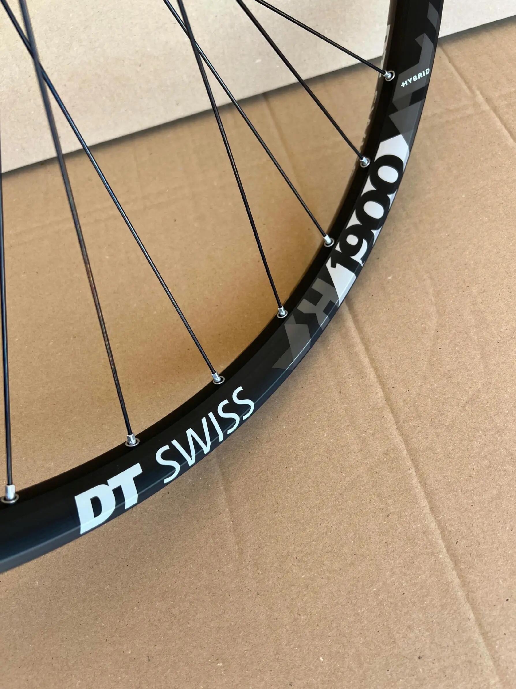 Ruota anteriore per bicicletta DT Swiss Hybrid H Spline 7/10