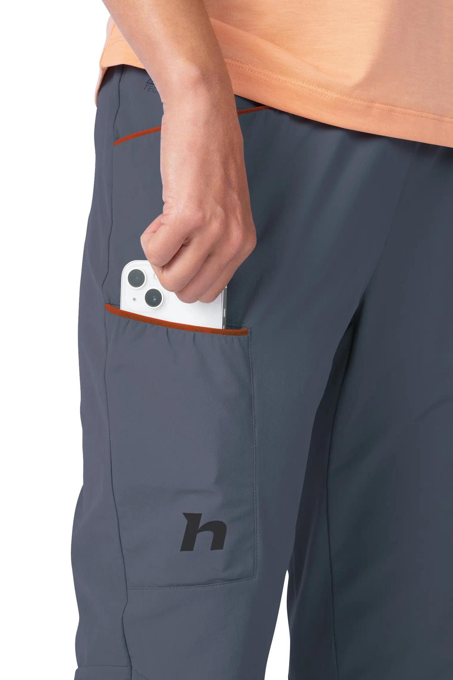 Calças de caminhada elásticas para mulher Hannah 7/8