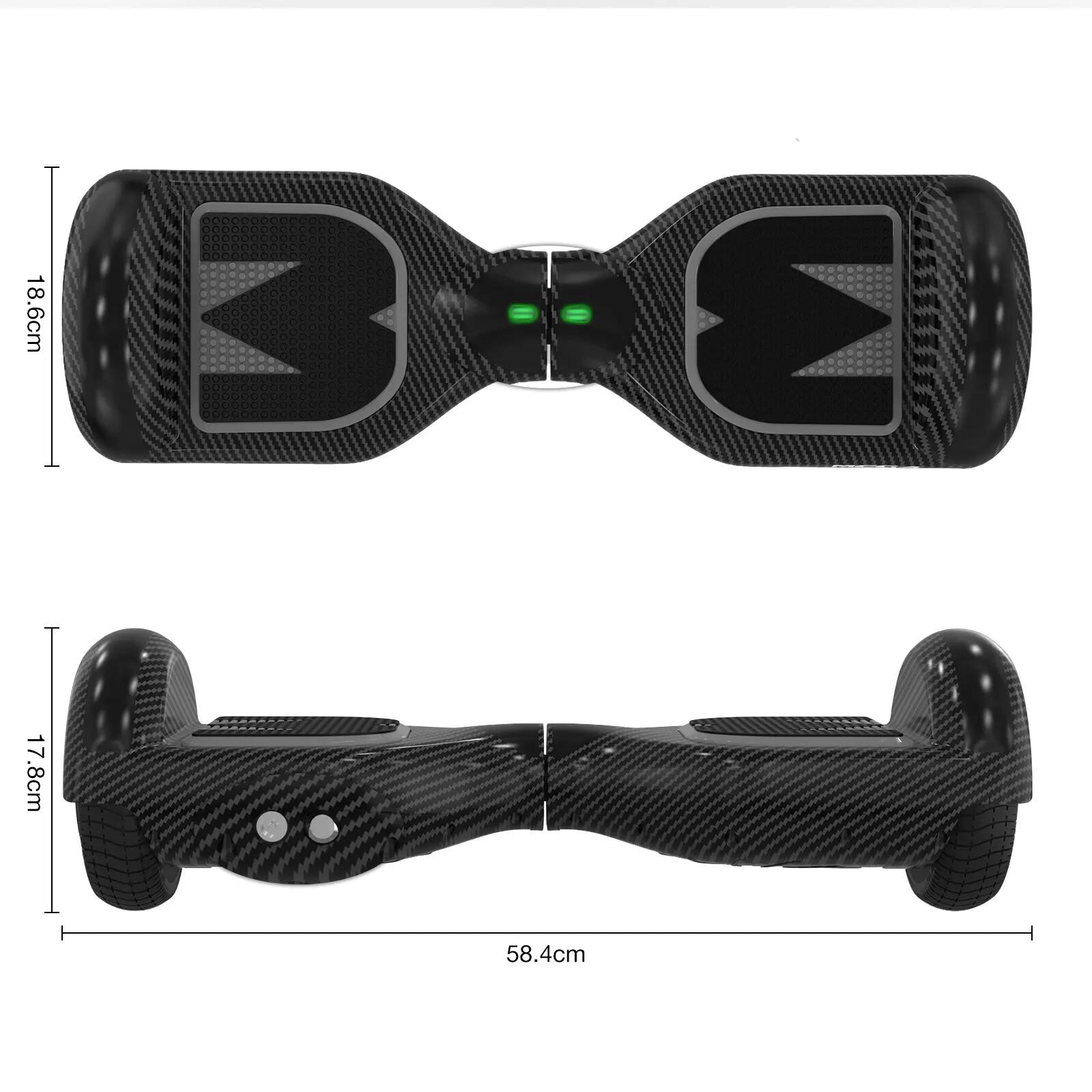 Hoverboard 6,5" com Kart, Bluetooth, LED e bateria de lítio A03S+KT 2/5