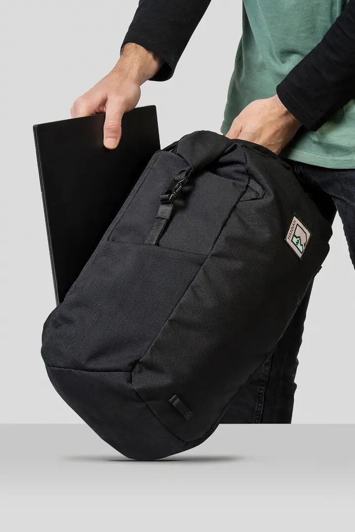 Mochila para portátil Hannah com fecho de enrolar, 20 L 7/8