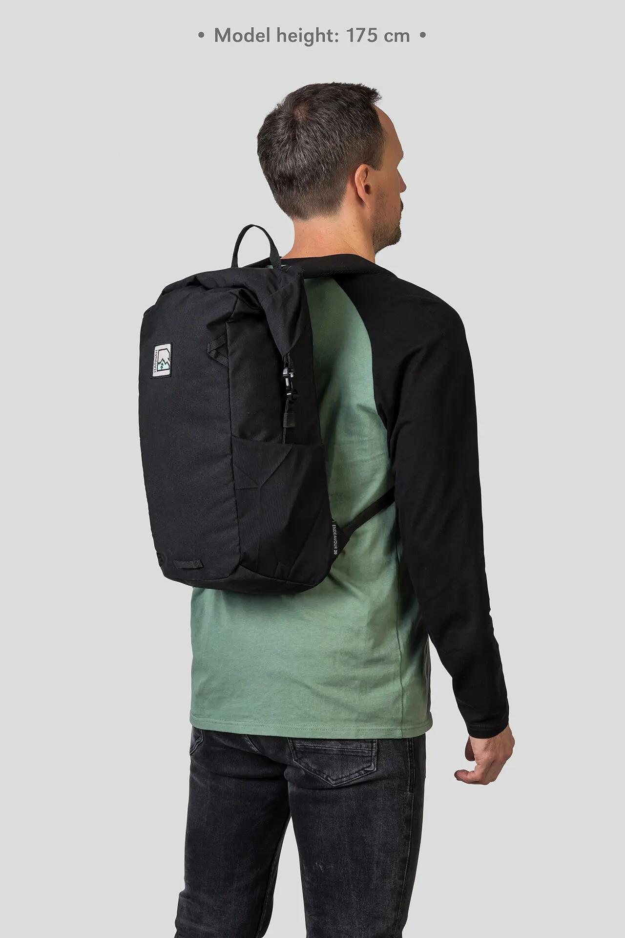 Mochila para portátil Hannah com fecho de enrolar, 20 L 6/8