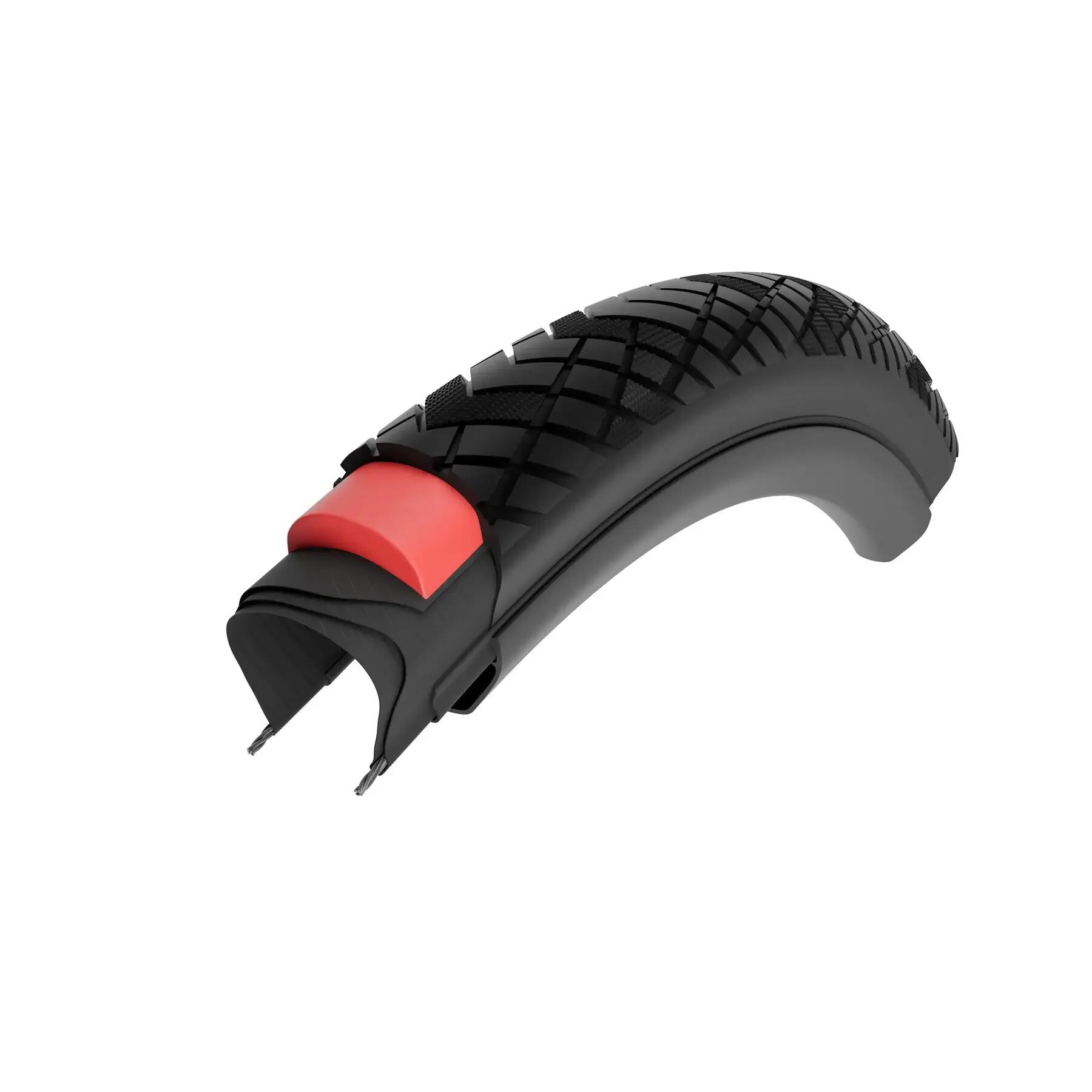 Pneu PERFECT TOUR + Black/Black - 40-622 - 55 Tpi 2/2