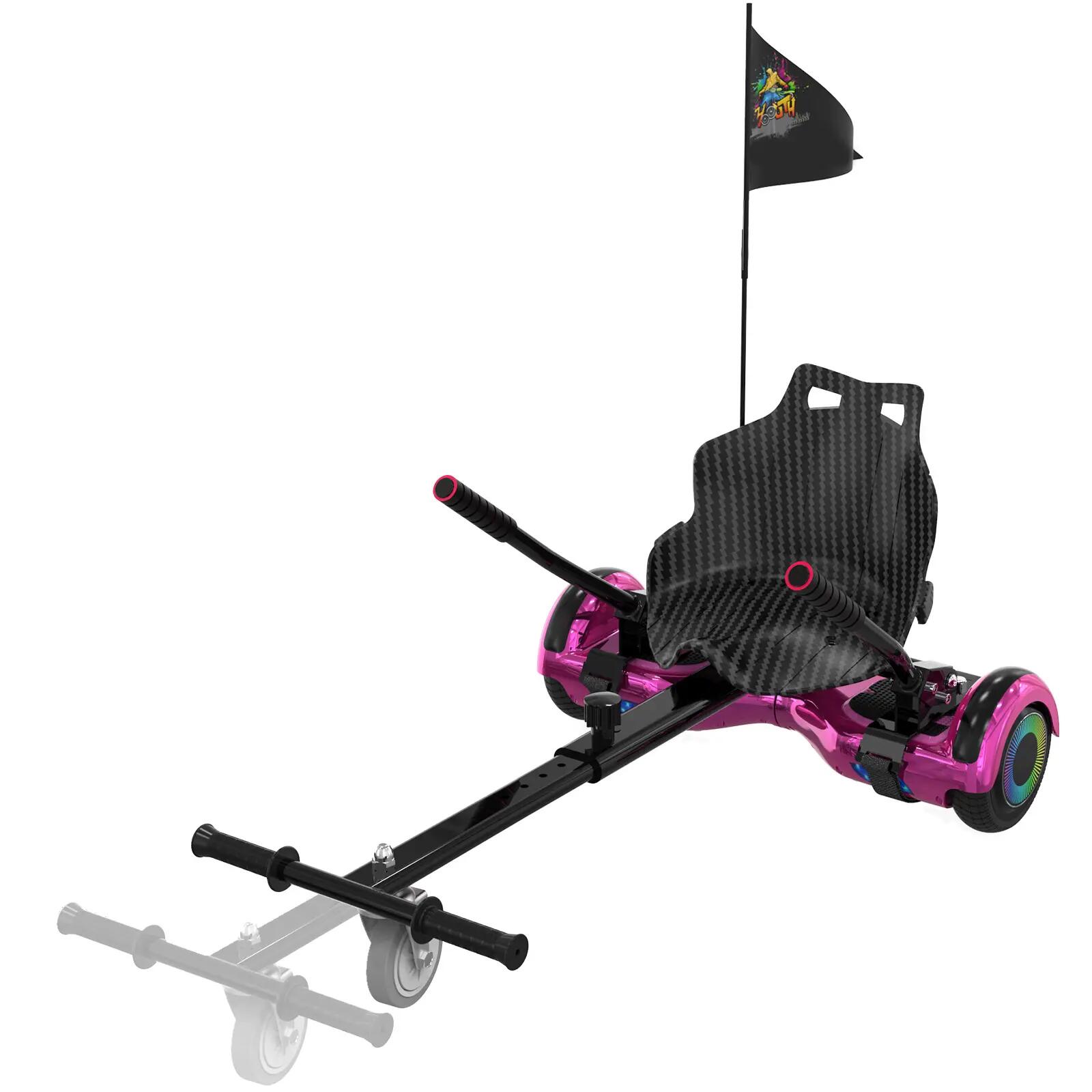 Hoverboard 6,5" mit Kart, Bluetooth, LED und Lithium-Akku A03S+KT 4/5