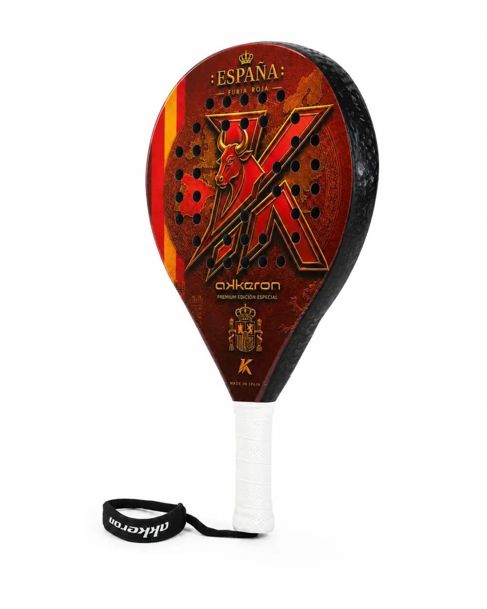 Racchetta - Padel - Unisex - Controllo, carbonio 12K - Oro España 26 Luxury 2/8