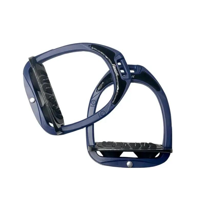 Estrapos de equitação Green Composite inclinados ultra grip Flex-On 3/3