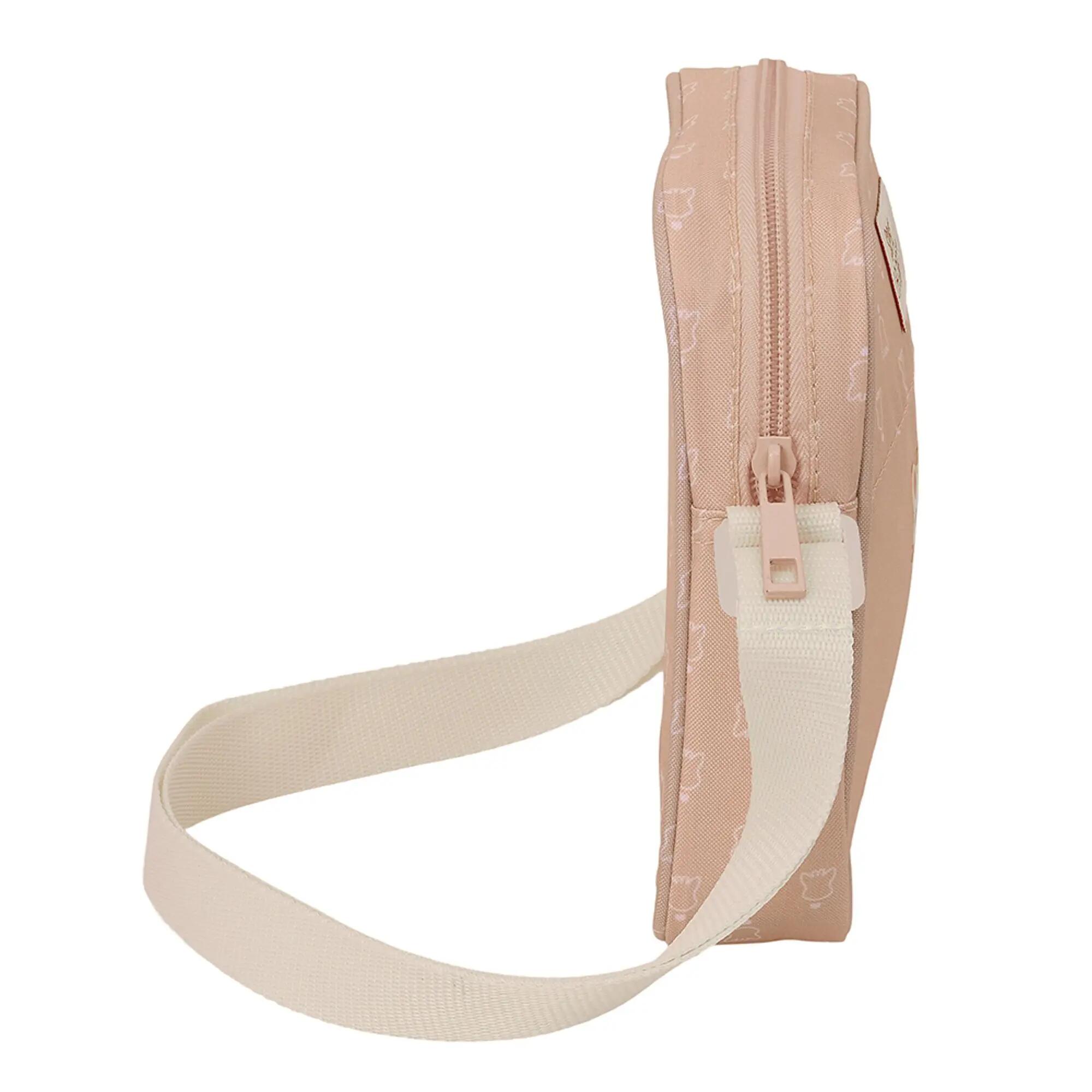 Sacoche bandoulière enfant Sophie la Girafe à sangle réglable, Multicolore 3/4