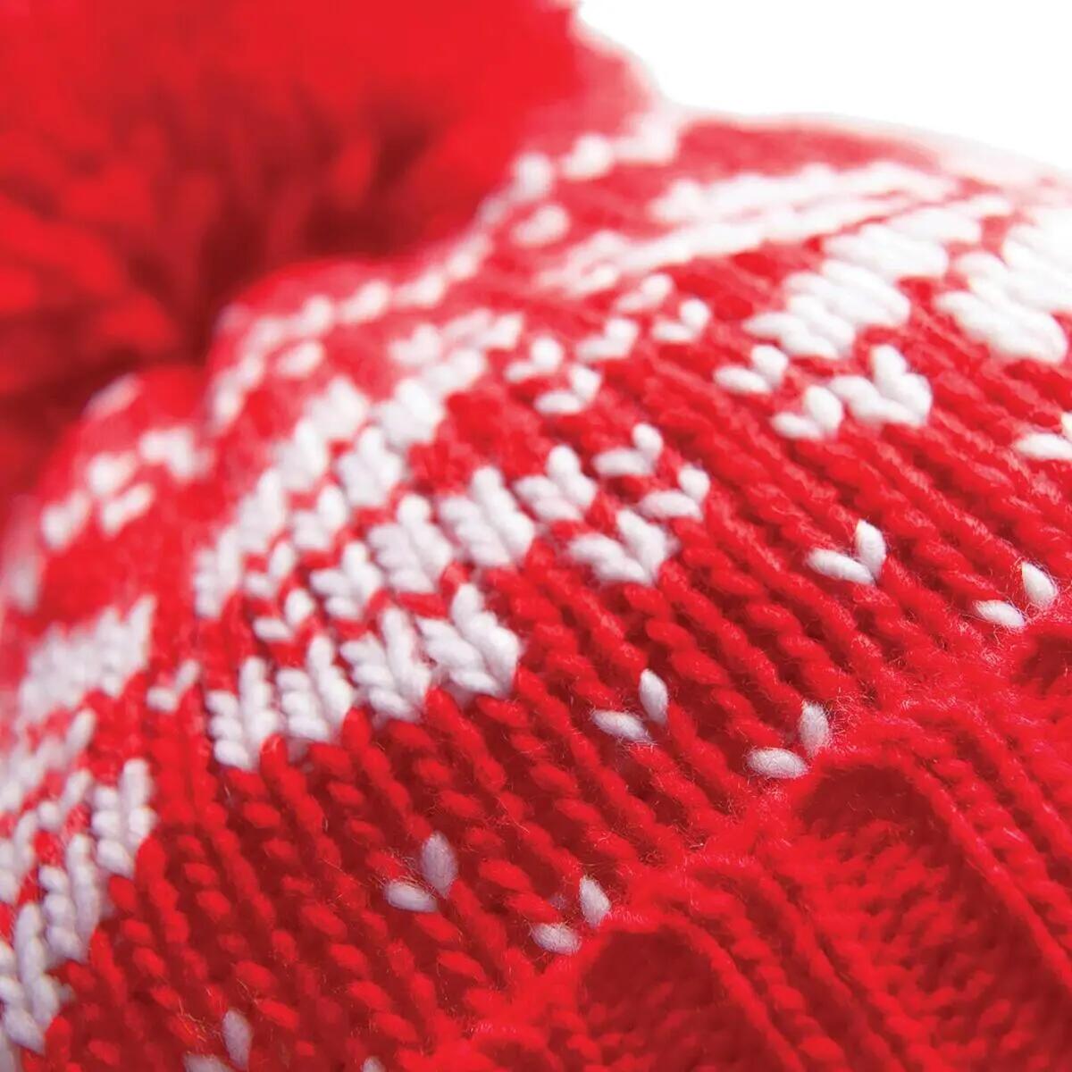Berretto jacquard Beechfield Snowstar 3/3