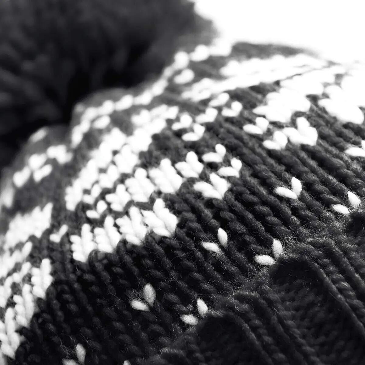 Bonnet Snowstar® jacquard - Black / White - One Size 3/3