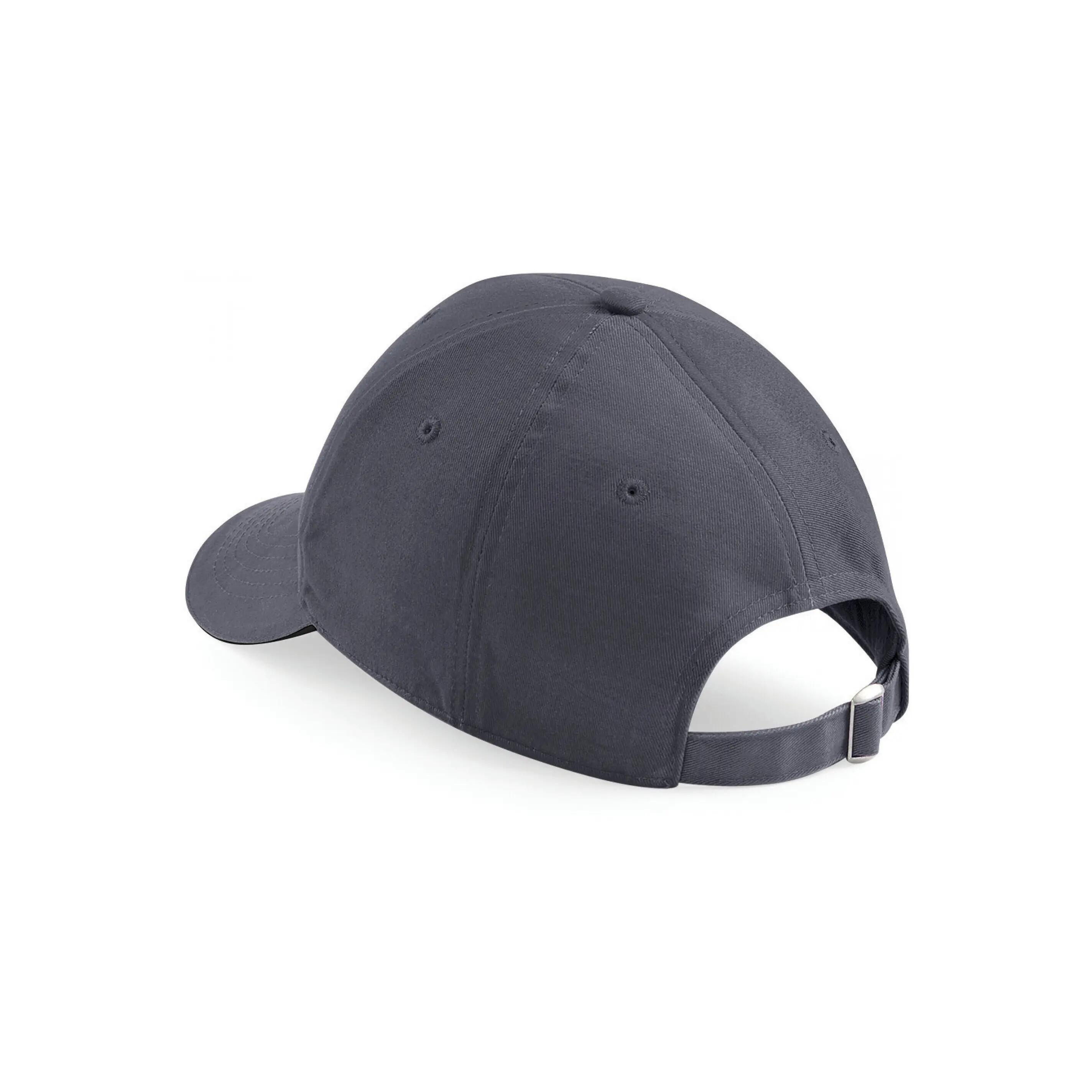 Casquette Athleisure - 6 panneaux - Graphite Grey / Black - One Size 2/2