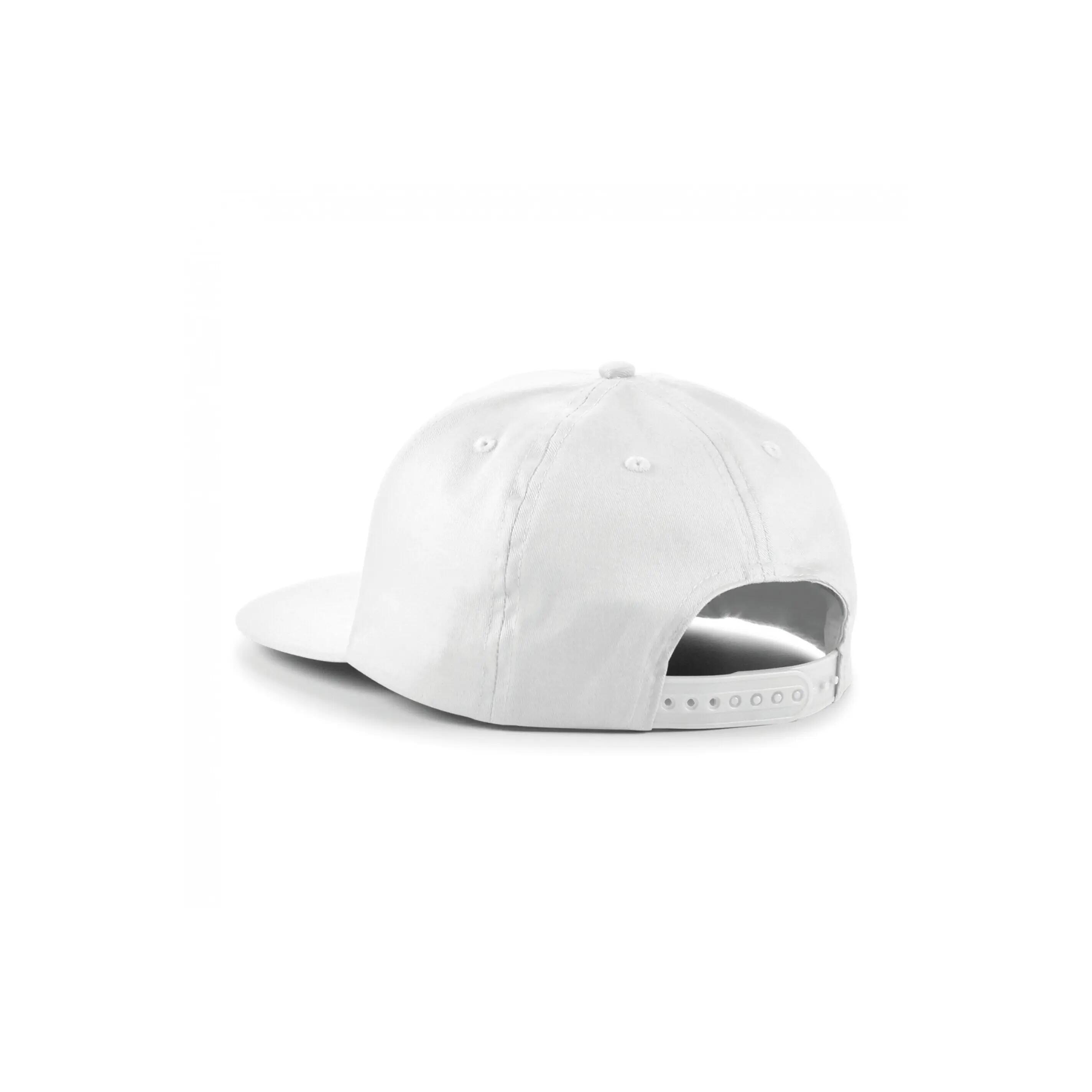 Casquette Rapper 5 panneaux  - White - One Size 2/2
